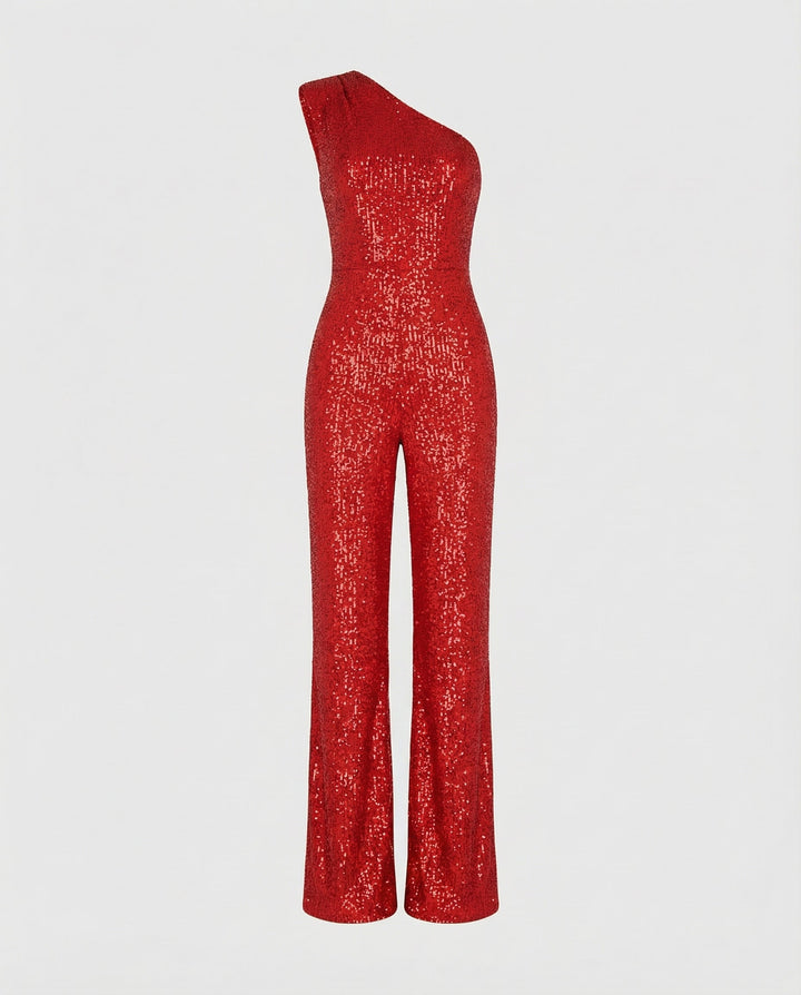 Echoarchivrner Pailletten Jumpsuit Damen | Echoarchiv