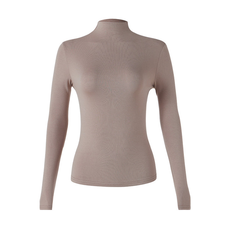 Dünner Rollkragen-Pullover, langärmelig, für Damen