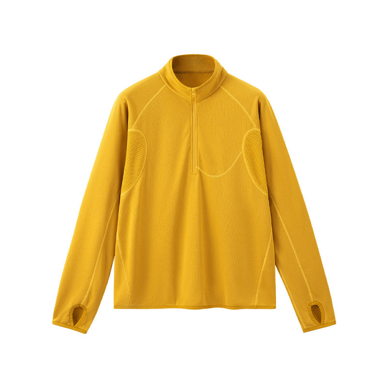 Leichtes Herren-Sweatshirt mit halbem Reißverschluss