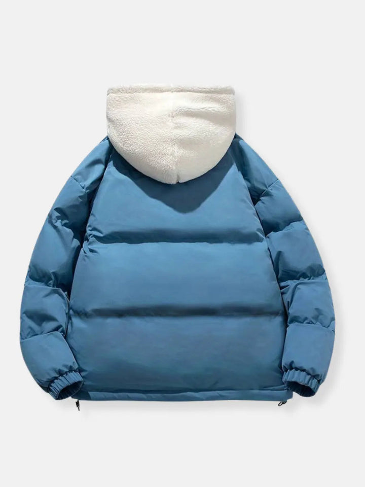 Echoarchiv | Warme Reißverschluss Winterjacke Komfort und Stil für Kalte Tage