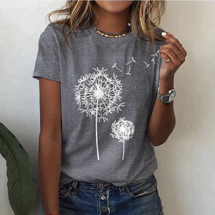 Echoarchiv | T-Shirt mit Kurzarm Bedruckt Lässig