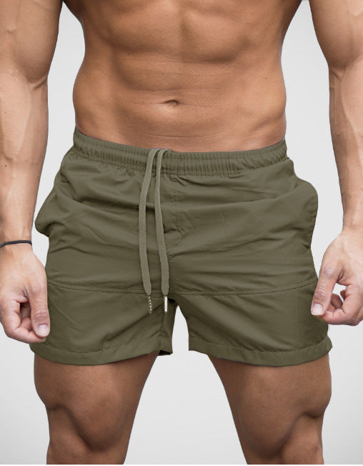 Herren Badeshorts mit elastischem Bund und Kordelzug Echoarchiv
