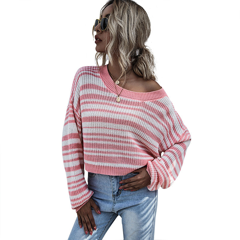 Damen Lässiger Strickpullover mit Oversized-Schnitt Echo Archiv