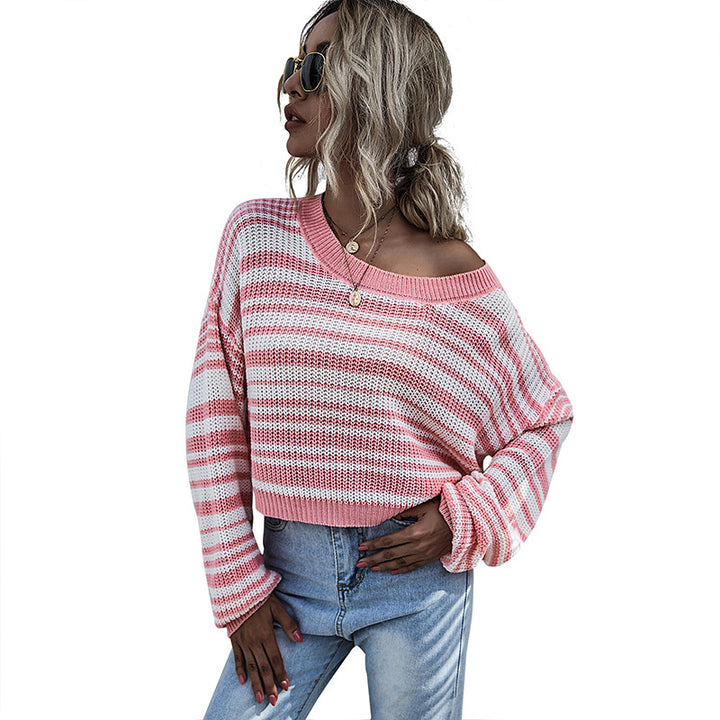 Damen Lässiger Strickpullover mit Oversized-Schnitt Echo Archiv