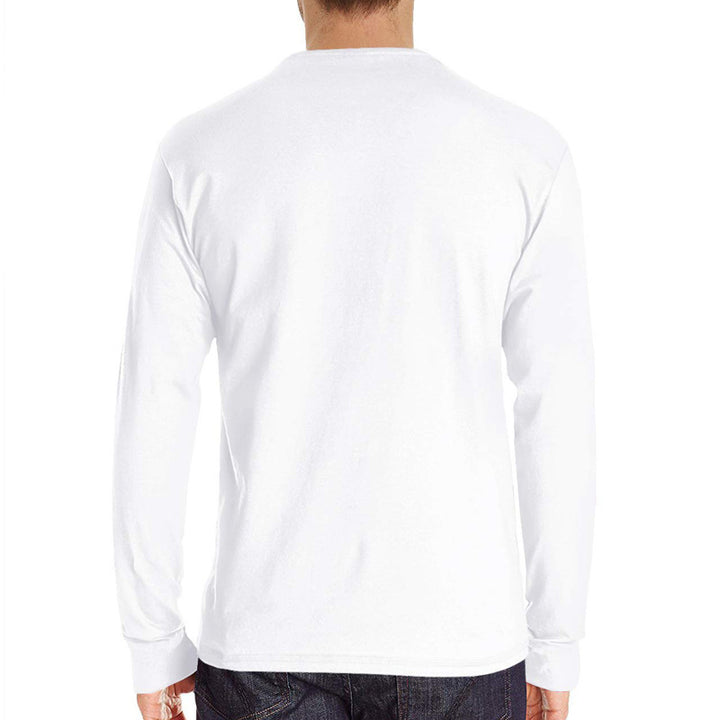 Herren Langarm-Henley-Shirt aus hochwertigem Baumwollmix mit modernem Knopfverschluss Echoarchiv