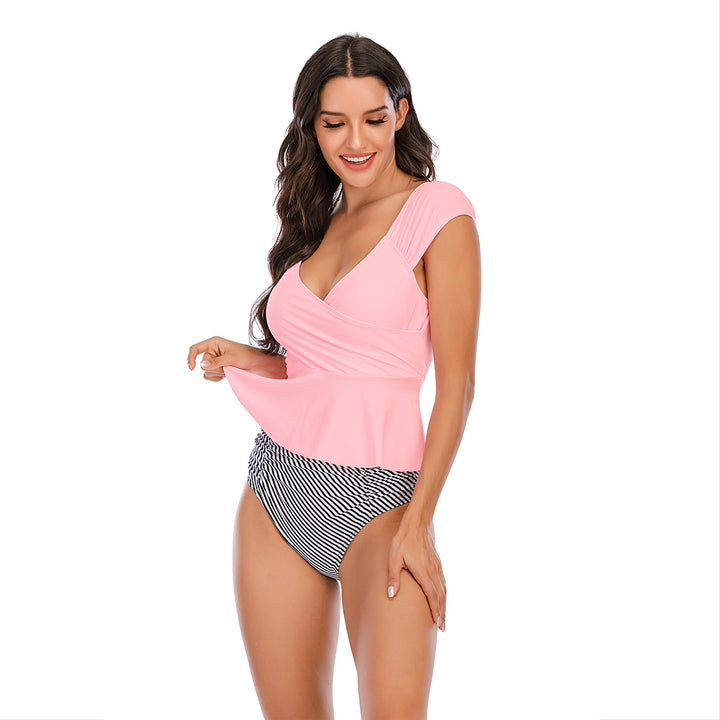 Damen Wickel-Bikini mit modischen Rüschendetails Echo Archiv
