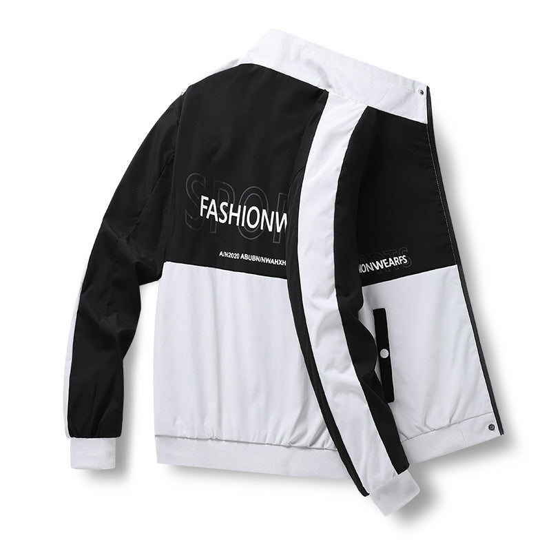 Herren lässige Sportjacke mit praktischen Reißverschlusstaschen und sportivem Design Echoarchiv