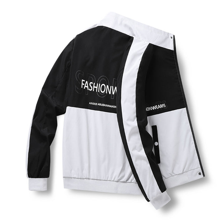 Herren lässige Sportjacke mit praktischen Reißverschlusstaschen und sportivem Design Echoarchiv