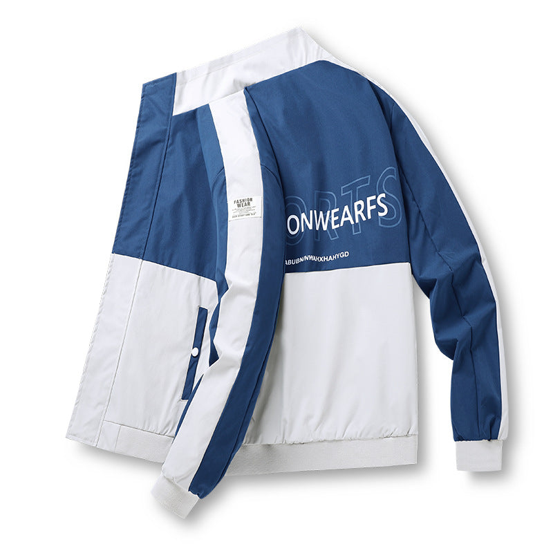Herren lässige Sportjacke mit praktischen Reißverschlusstaschen und sportivem Design Echoarchiv