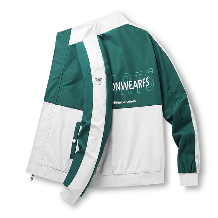 Herren lässige Sportjacke mit praktischen Reißverschlusstaschen und sportivem Design Echoarchiv