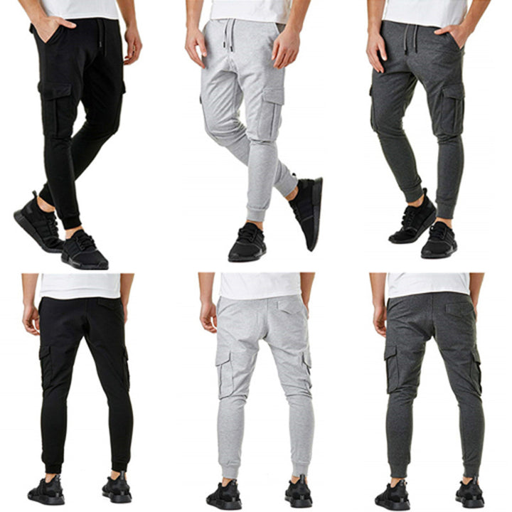 Herren Cargo-Jogginghose mit enge Passform und praktischen Taschen Echoarchiv