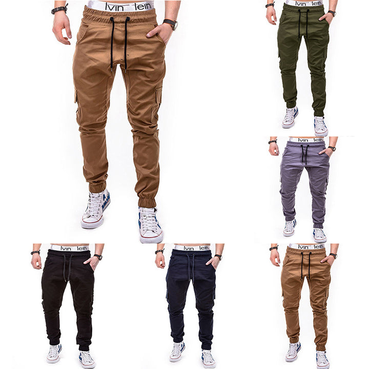 Herren Cargo-Jogginghose mit elastischem Bund und praktischen Taschen Echoarchiv