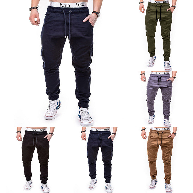 Herren Cargo-Jogginghose mit elastischem Bund und praktischen Taschen Echoarchiv