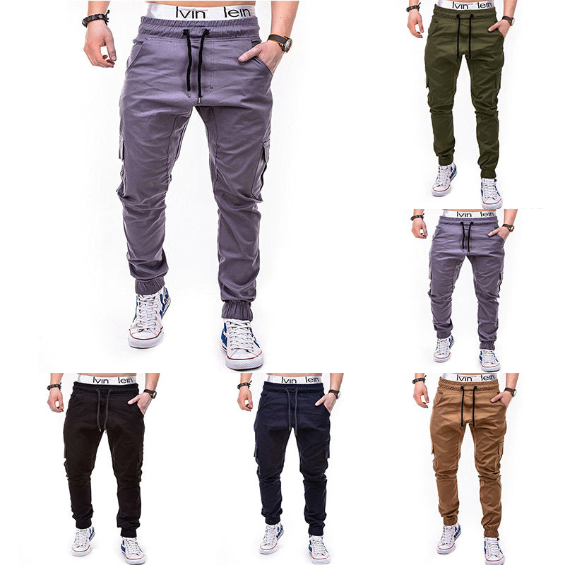 Herren Cargo-Jogginghose mit elastischem Bund und praktischen Taschen Echoarchiv