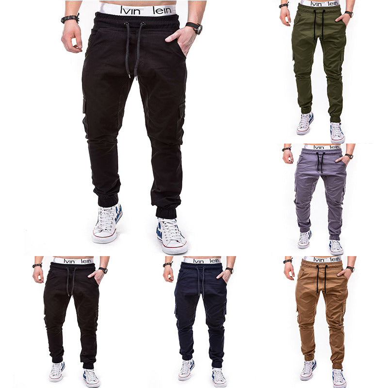 Herren Cargo-Jogginghose mit elastischem Bund und praktischen Taschen Echoarchiv