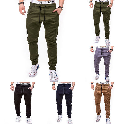 Herren Cargo-Jogginghose mit elastischem Bund und praktischen Taschen Echoarchiv