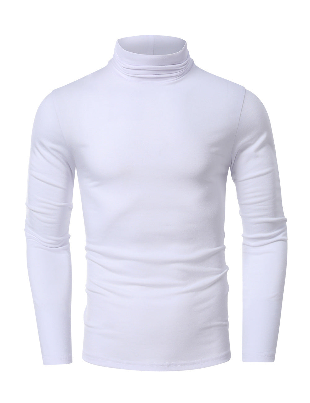 Herren Rollkragenpullover aus elastischem Baumwollmix Echoarchiv