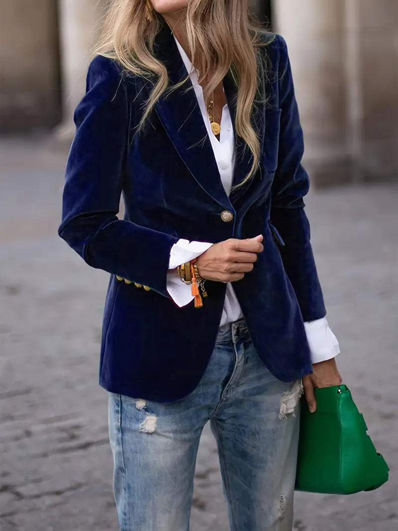 Echoarchiv | Elegante Samtjacke
