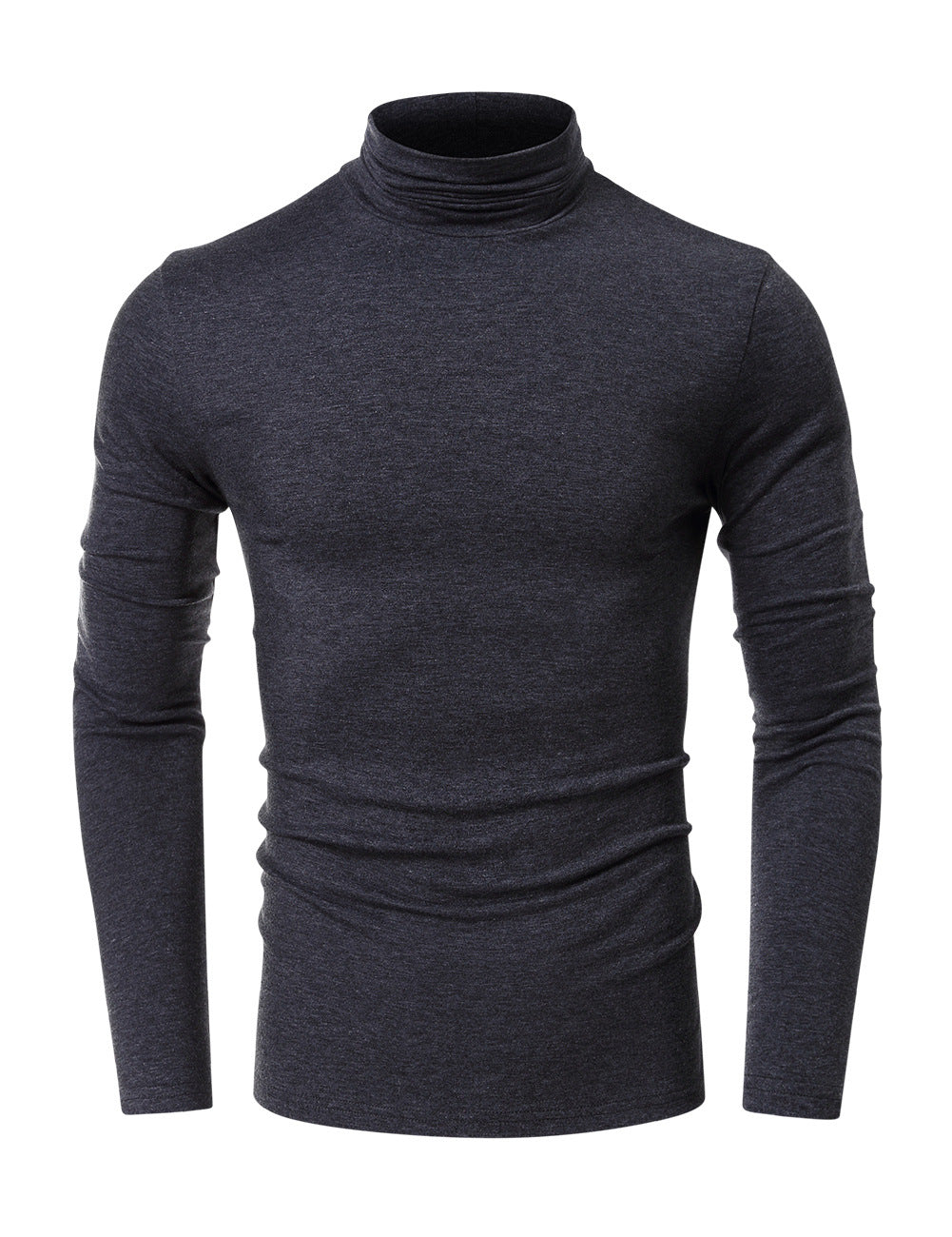 Herren Rollkragenpullover aus elastischem Baumwollmix Echoarchiv