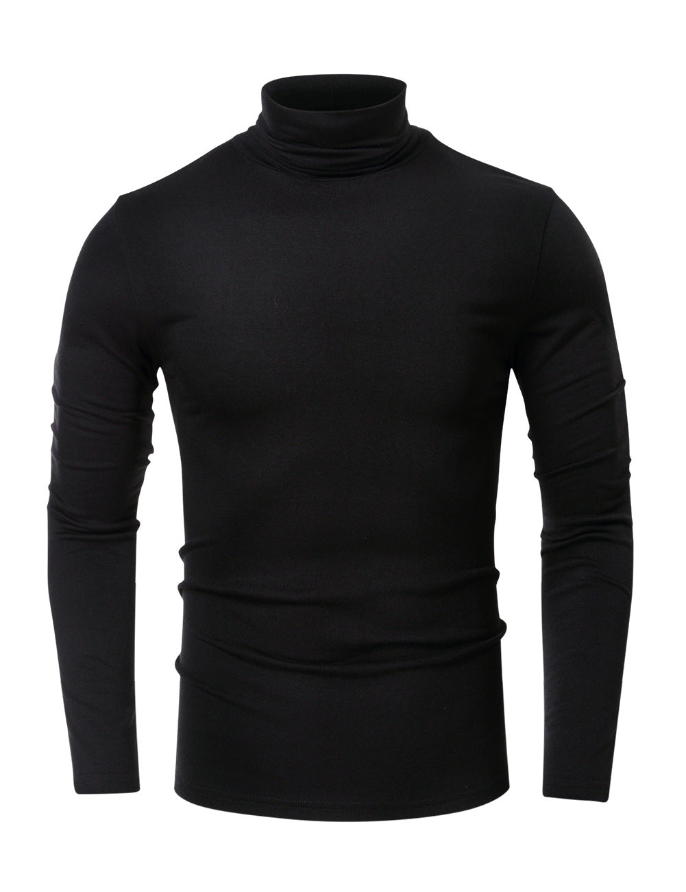 Herren Rollkragenpullover aus elastischem Baumwollmix Echoarchiv