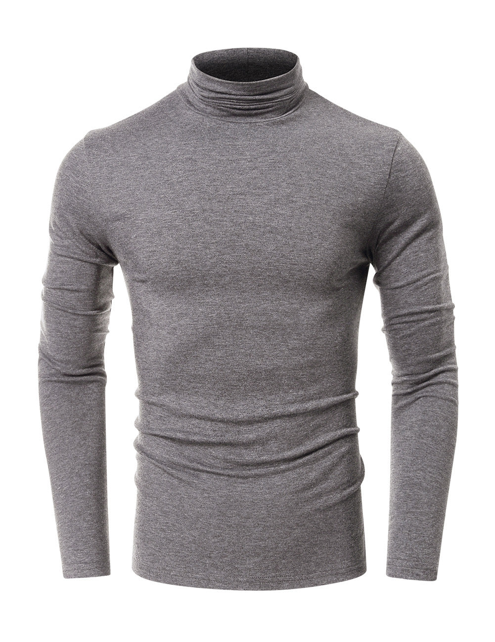 Herren Rollkragenpullover aus elastischem Baumwollmix Echoarchiv