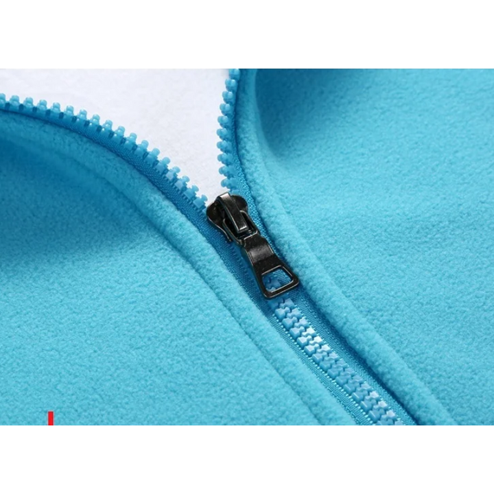 Fleecejacke Damen Reißverschluss-Fleece mit Stehkragen – Célinea