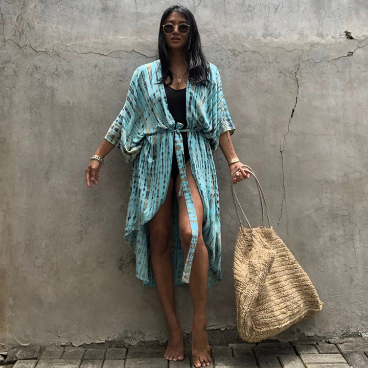 Echoarchiv | Glamouröse Sonnenschutz Resort Strandkleid Cover Up