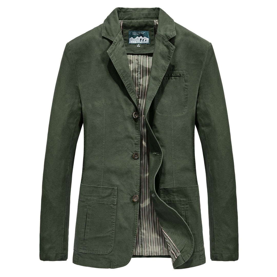 Herren Casual Baumwollblazer Echo Archiv
