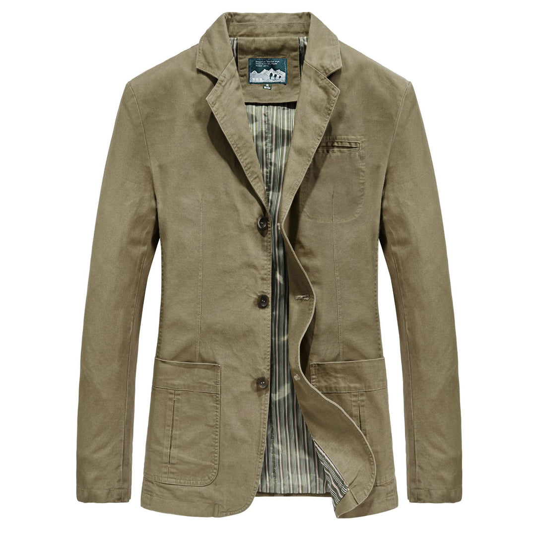 Herren Casual Baumwollblazer Echo Archiv
