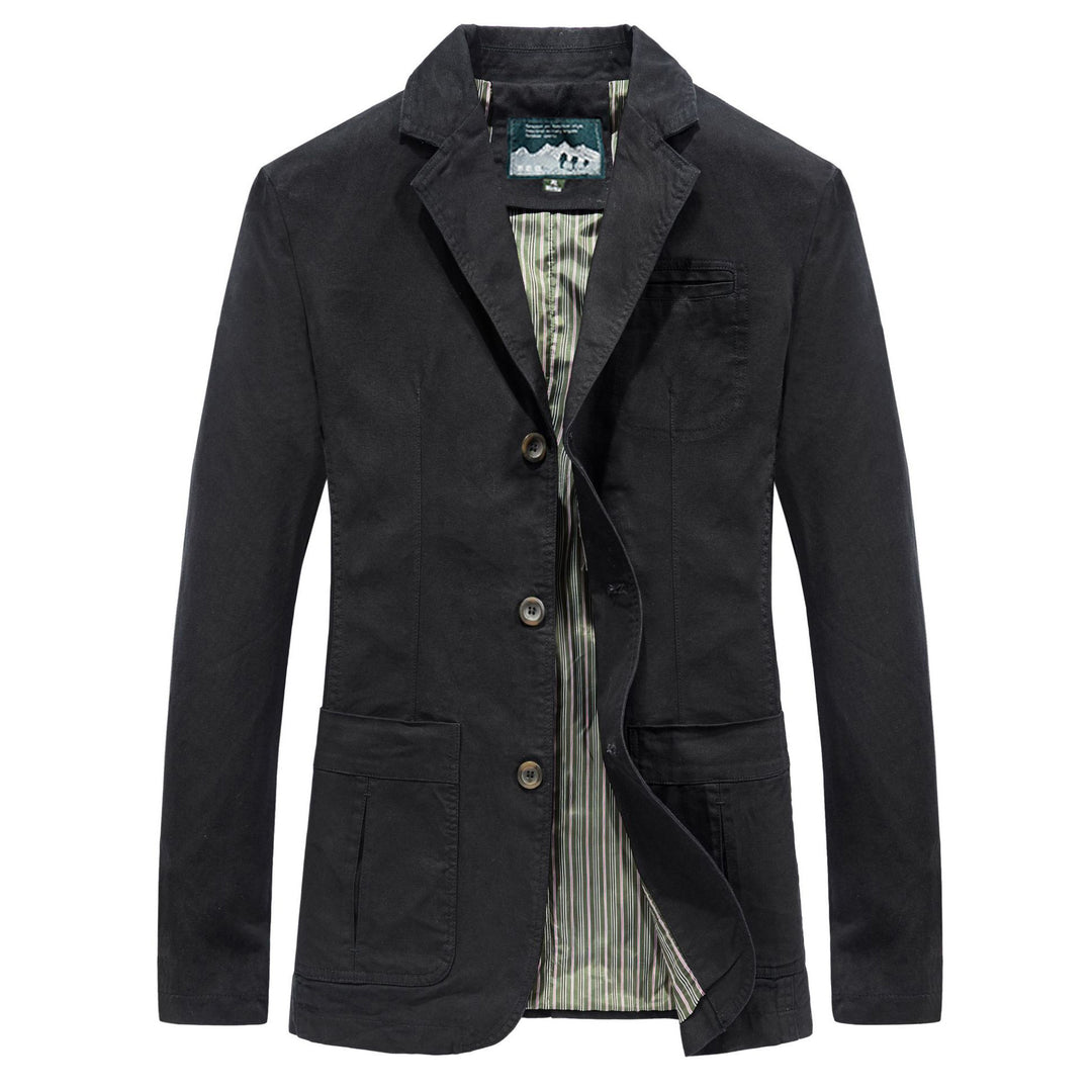 Herren Casual Baumwollblazer Echo Archiv