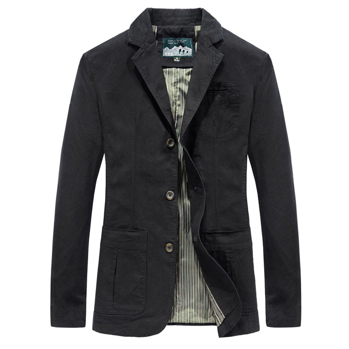Herren Casual Baumwollblazer Echo Archiv