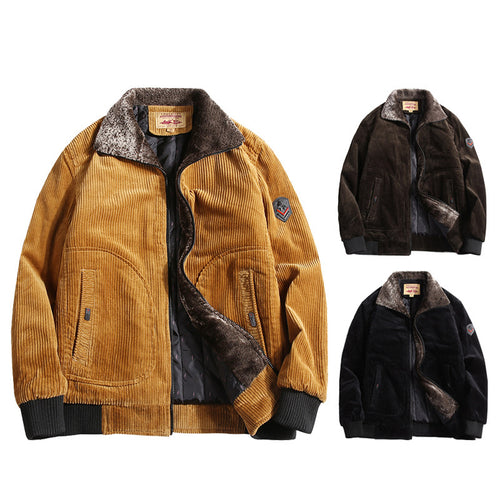 Herren Stylische Cordjacke Echo Archiv
