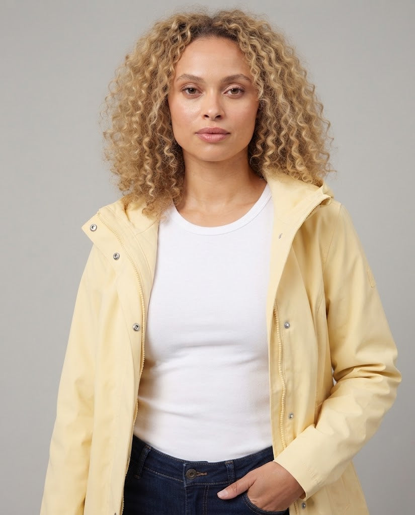 Damen Wasserabweisende Outdoor-Jacke mit Kapuze Echo Archiv