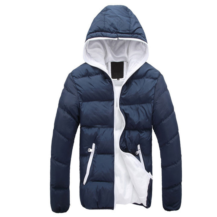 Herren nan winddichte Mikrofaser-Steppjacke mit gesteppter Thermopanel-Konstruktion und Kontrastfutter Echo Archiv