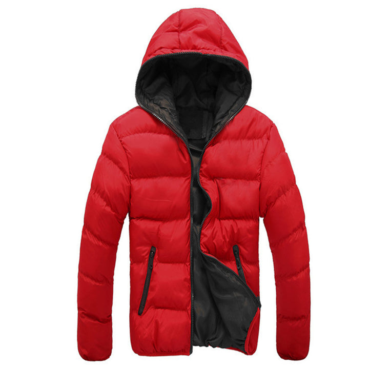 Herren nan winddichte Mikrofaser-Steppjacke mit gesteppter Thermopanel-Konstruktion und Kontrastfutter Echo Archiv