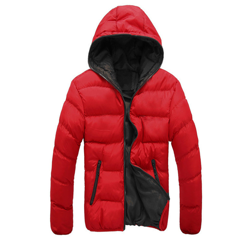 Herren nan winddichte Mikrofaser-Steppjacke mit gesteppter Thermopanel-Konstruktion und Kontrastfutter Echo Archiv