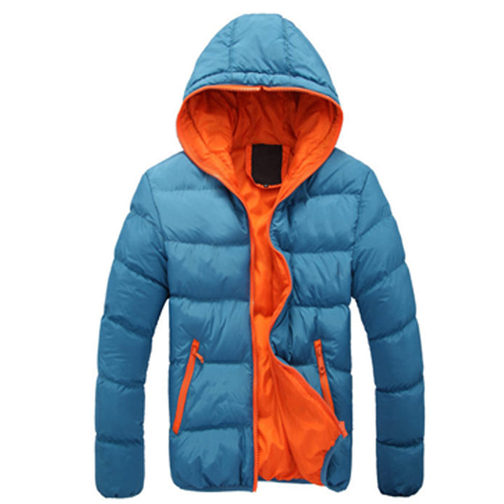 Herren nan winddichte Mikrofaser-Steppjacke mit gesteppter Thermopanel-Konstruktion und Kontrastfutter Echo Archiv