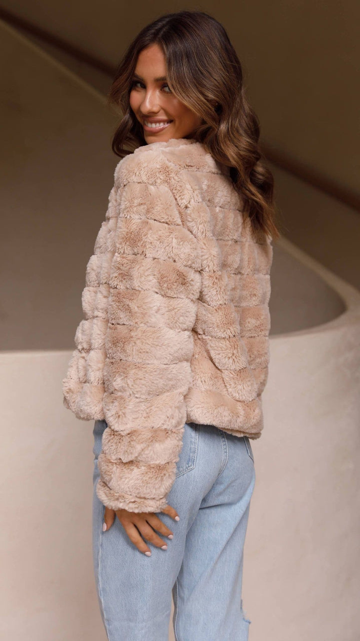 Echoarchiv | Luxus Damen Crop Jacke