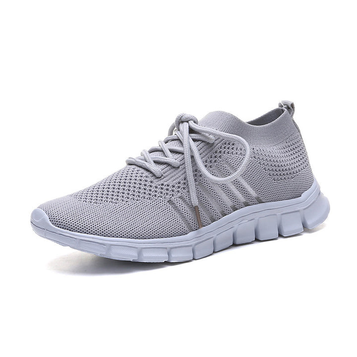 Damen atmungsaktiver Strick-Sneaker mit flexibler Segmentsohle und Komfortfußbett Echo Archiv