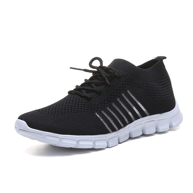 Damen atmungsaktiver Strick-Sneaker mit flexibler Segmentsohle und Komfortfußbett Echo Archiv