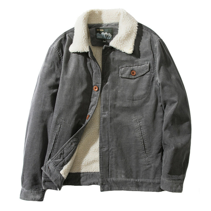 Herren Stylische Outdoor-Jacke mit Teddy-Futter Echo Archiv