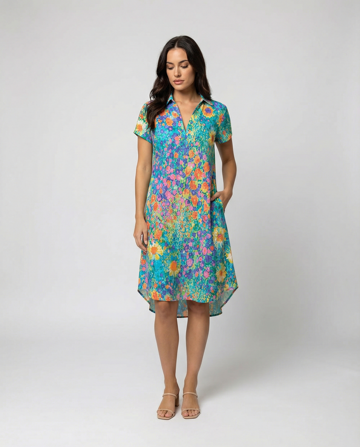 Echoarchiv | Stilvolles & Bequemes Sommerkleid