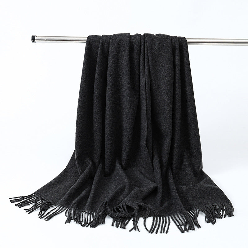 Eleganter Woll-Kaschmir-Schal für Damen und Herren