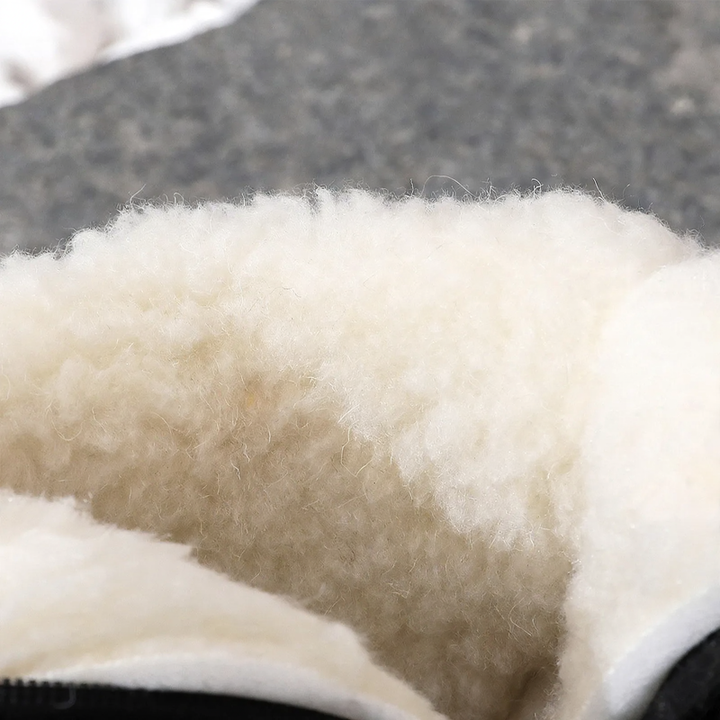 Gefütterte Herren-Winterstiefel mit rutschfester Sohle