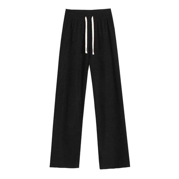 Kord-Hosen mit weitem Bein für Damen