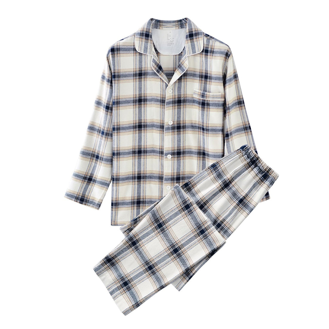 Flanell-Schlafanzug-Set für Damen und Herren