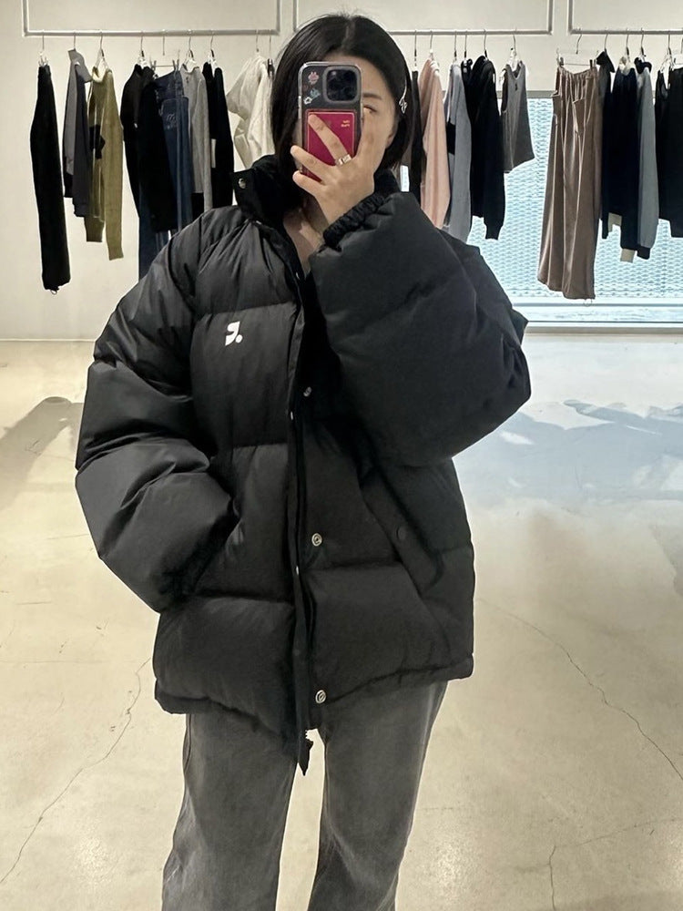 Damen Daunenjacke, Weißenten-Daunenfüllung, Koreanischer Stil