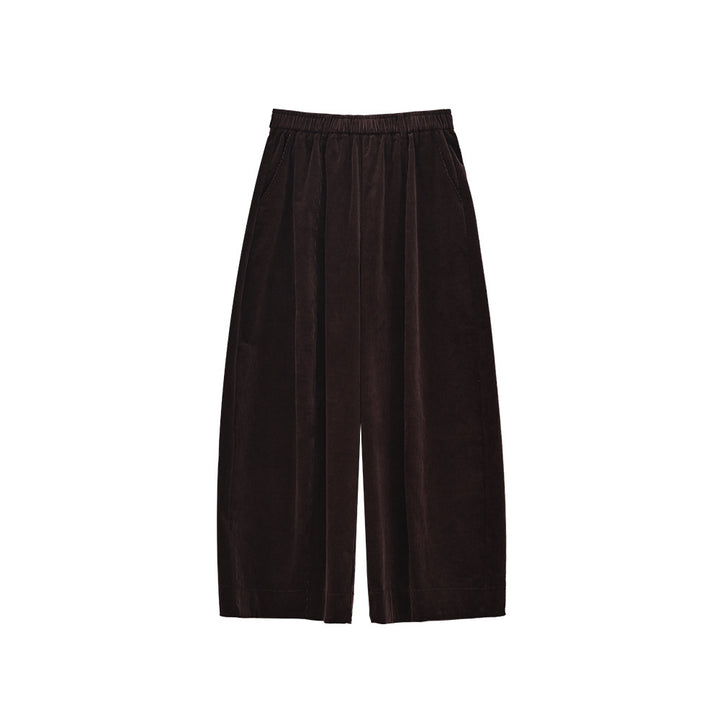 Retro-Cordhose mit elastischem Bund