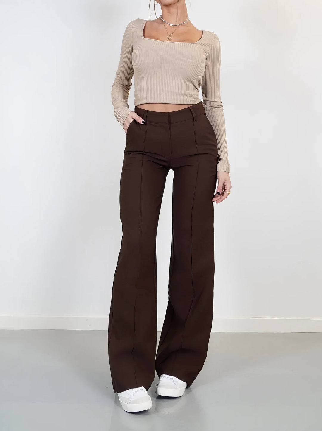Echoarchiv | Zeitlose Klassische High Waist Hose