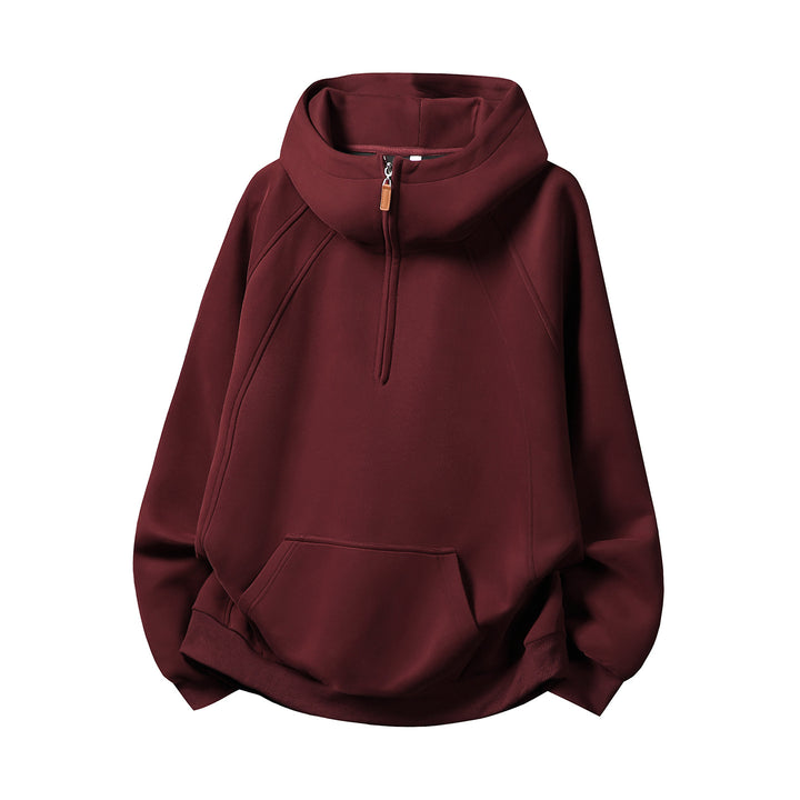Unisex-Kapuzenpullover mit Reißverschluss